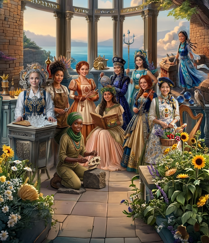 The ten princesses of Everly Castle