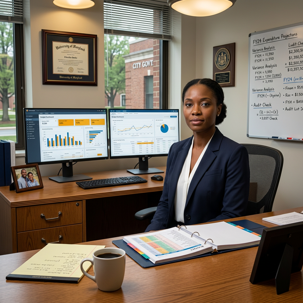 Priscilla Okeke, Municipal Budget Analyst