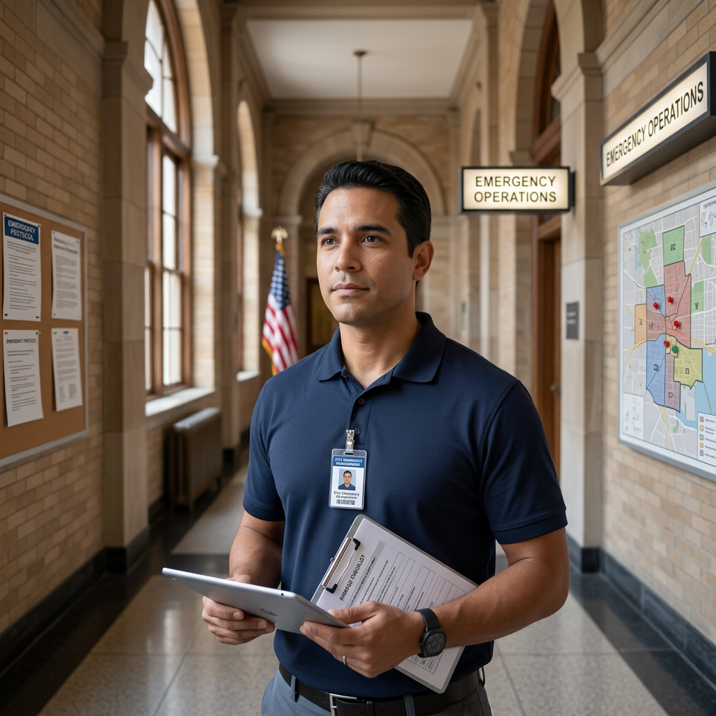 Ramon Delgado, Emergency Readiness Coordinator