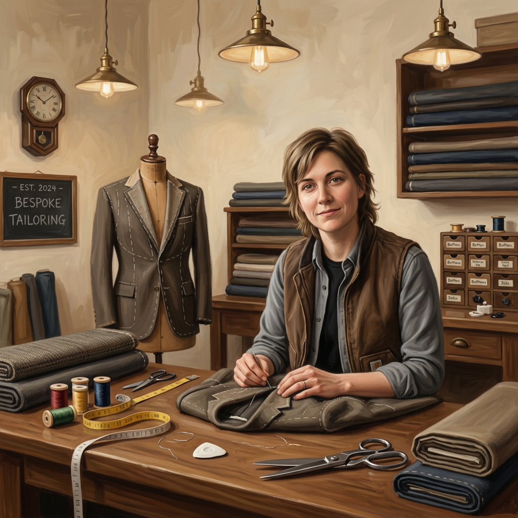 Chris's tailor shop