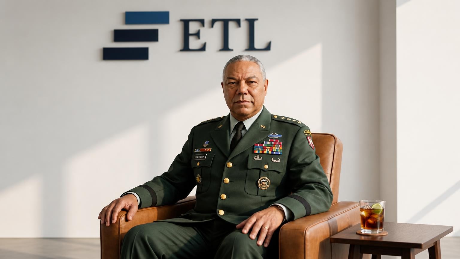 Colin Powell, the ETL Leadership Classroom's capstone leader