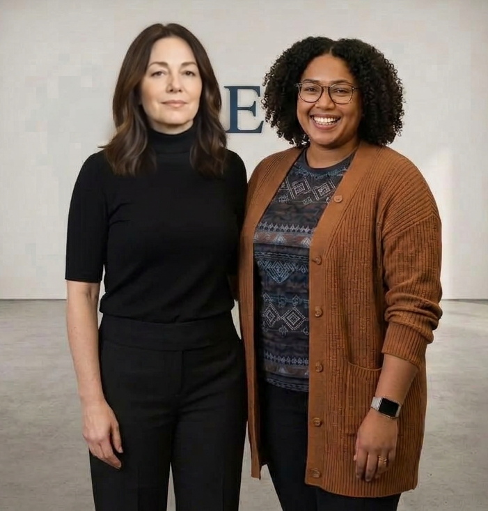 Iris S. King with Dr. Terry Oroszi
